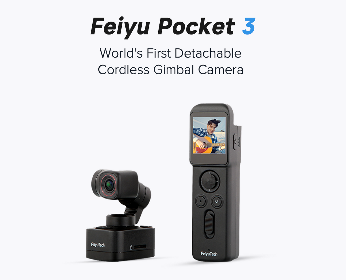 Feiyu Pocket 3 - New Release Pre-sell in June 2023 – FeiyuTech