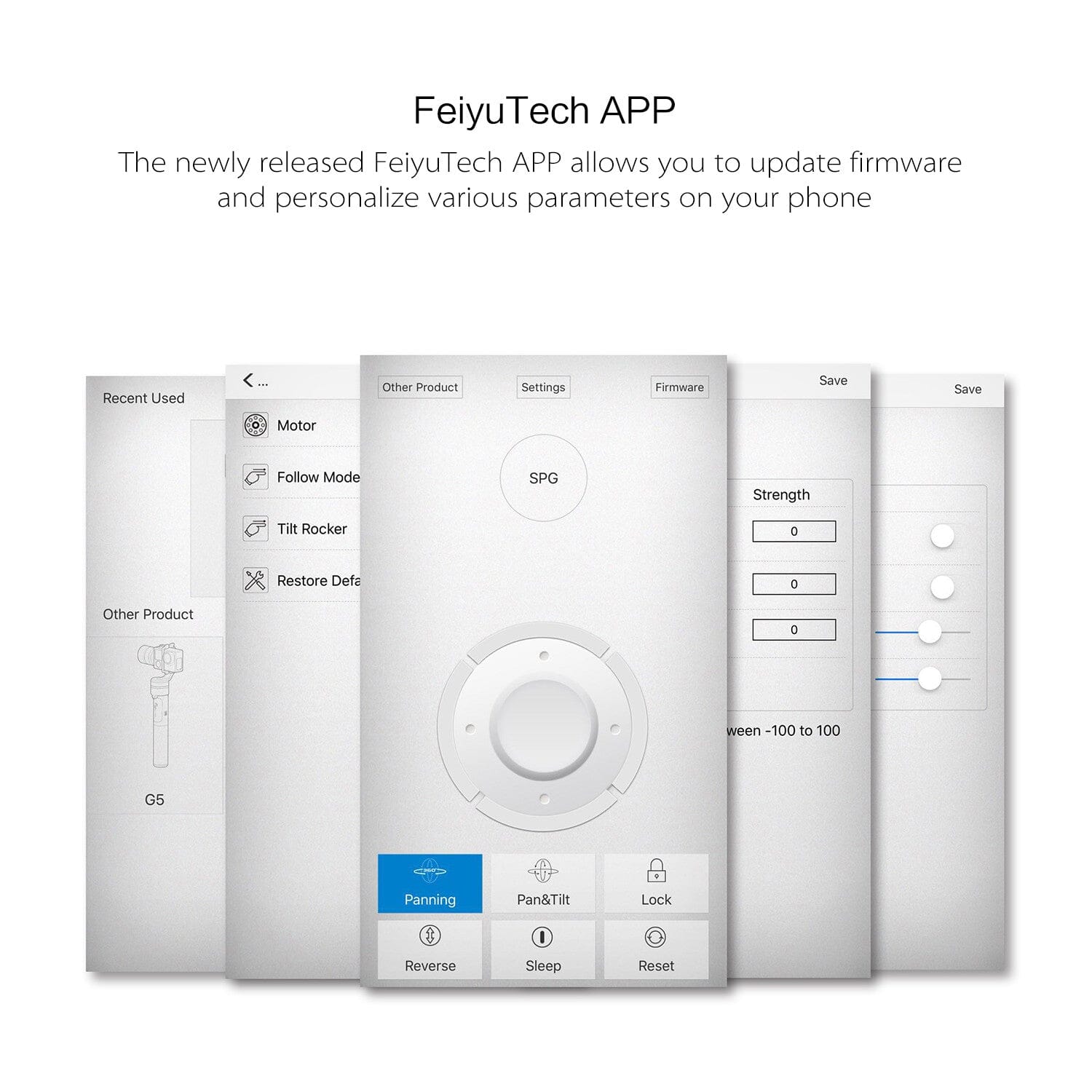 FeiyuTech FeiyuTech SPG 3-Axis Gimbal for iPhone Smart Phones and Sports Cameras HANDHELD GIMBAL 