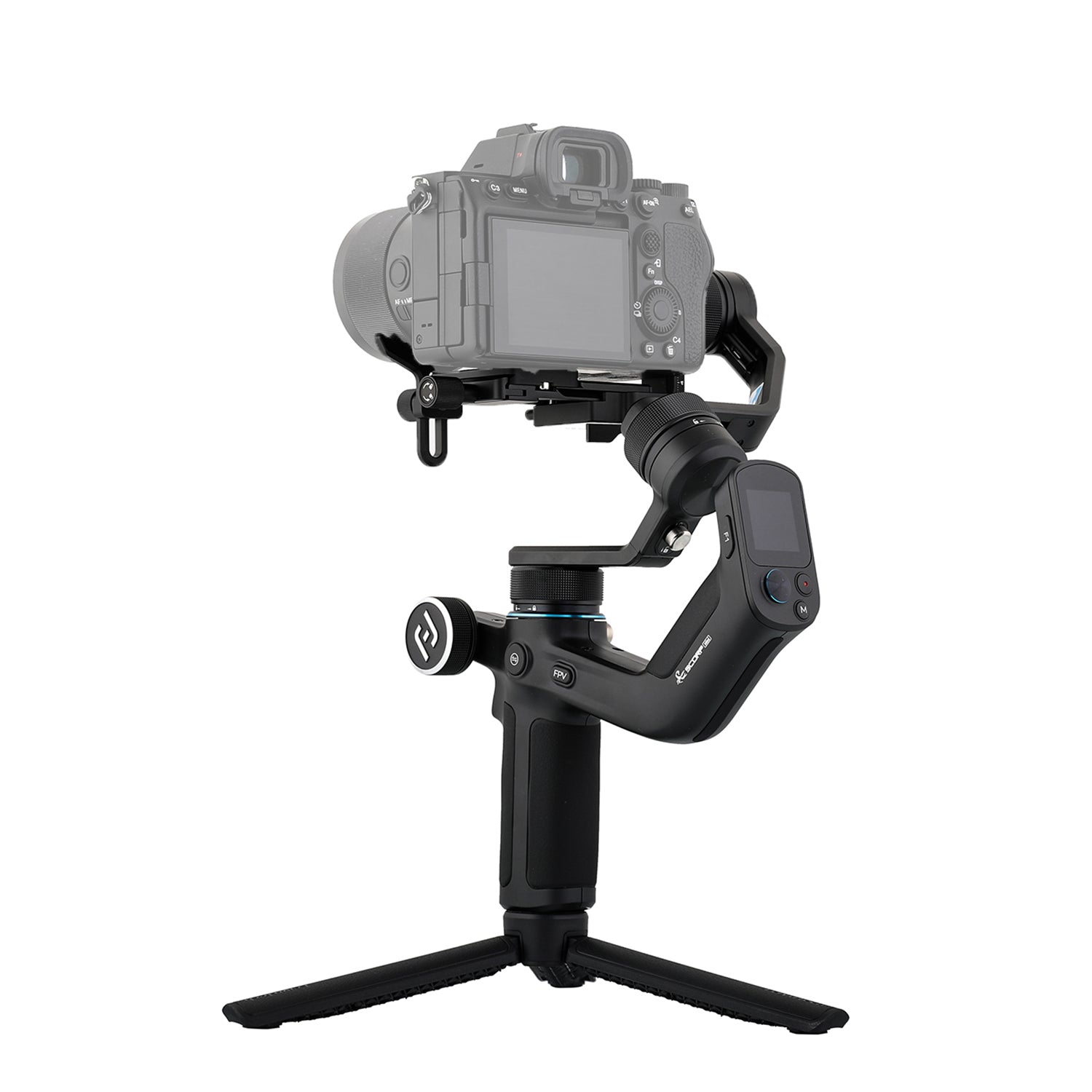 SCORP Mini 3-Axis OLED Touchscreen Camera Gimbal Stabilizer