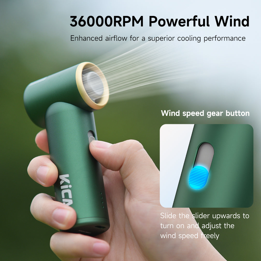 KiCA Jet Fan Mini 36000RPM Powerful Wind