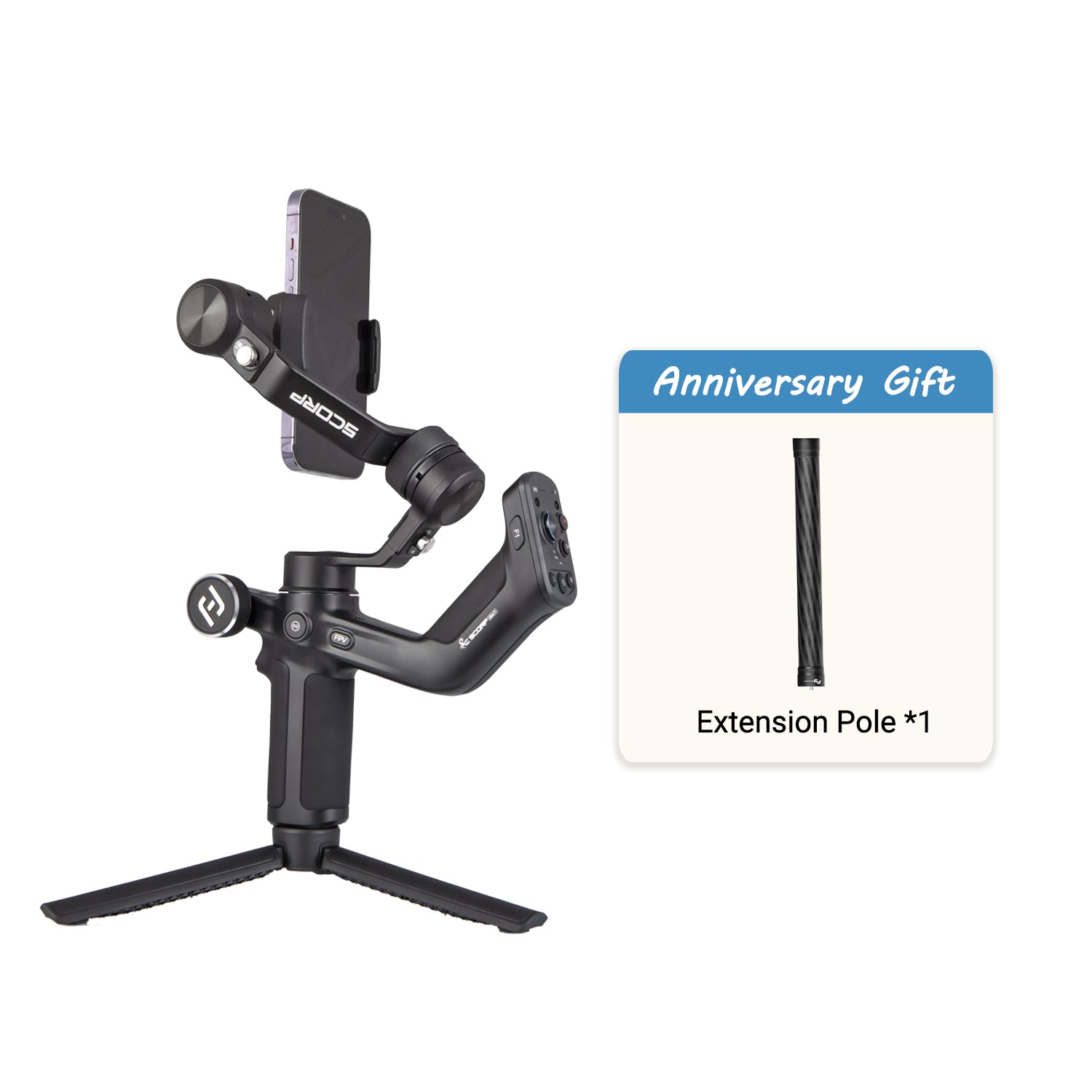 Buy SCORP Mini-P Get Free Extension Pole - Anniversary Special Offer