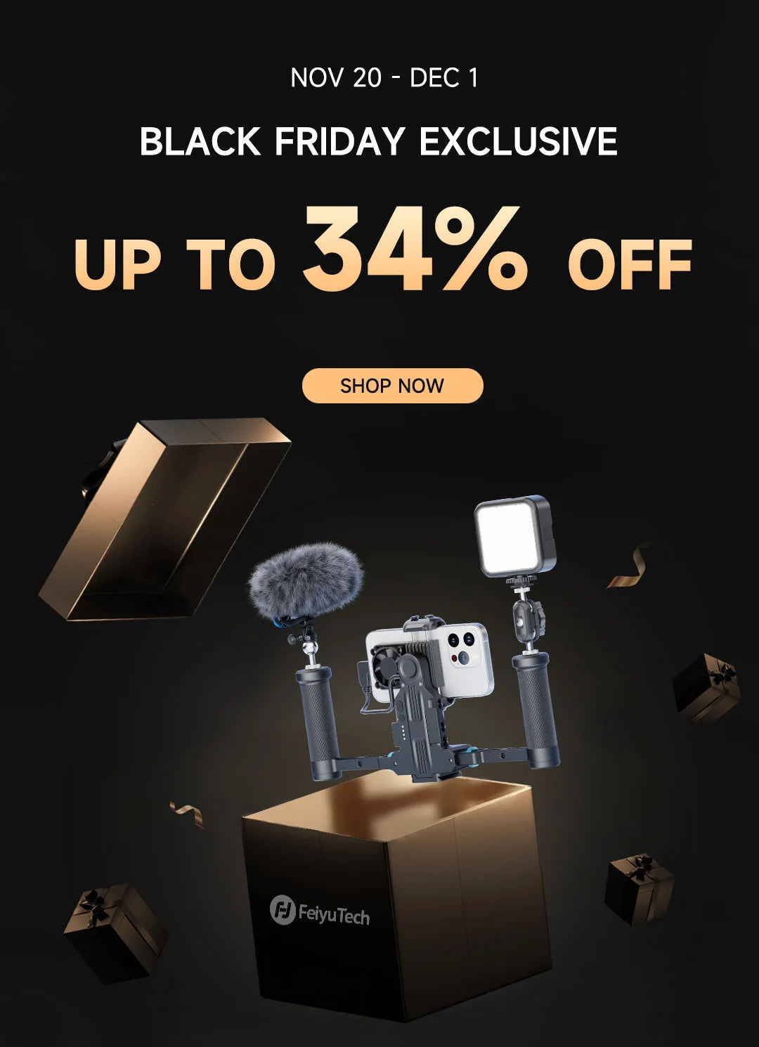 FeiyuTech Official Store | Professional Camera Gimbal Stabilizers