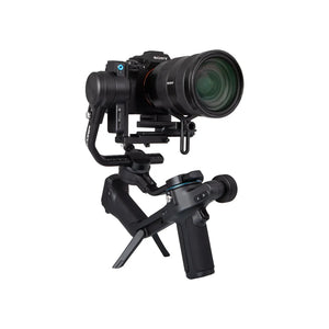 Scorp 2 stands on a flat surface using the specific Scorp kickstand