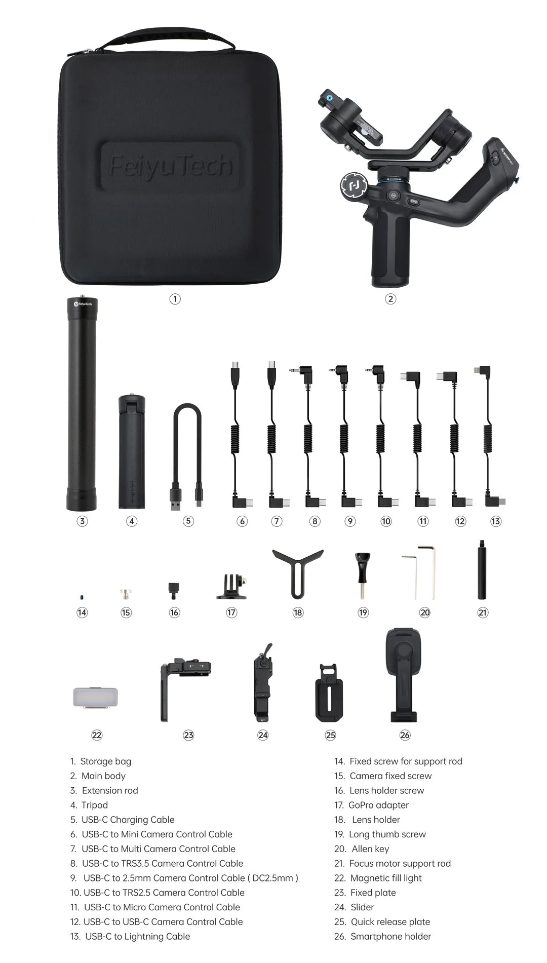 Feiyu SCORP Mini 2 | All-in-one Tracking Gimbal – FeiyuTech Feiyu SCORP Mini 2 | All-in-one Tracking Gimbal – FeiyuTech