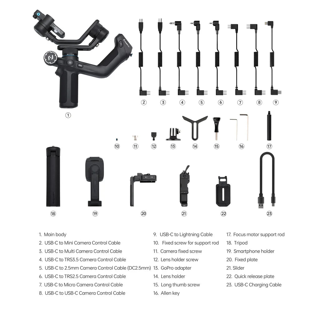 Feiyu SCORP Mini 2 | All-in-one Tracking Gimbal – FeiyuTech Feiyu SCORP Mini 2 | All-in-one Tracking Gimbal – FeiyuTech