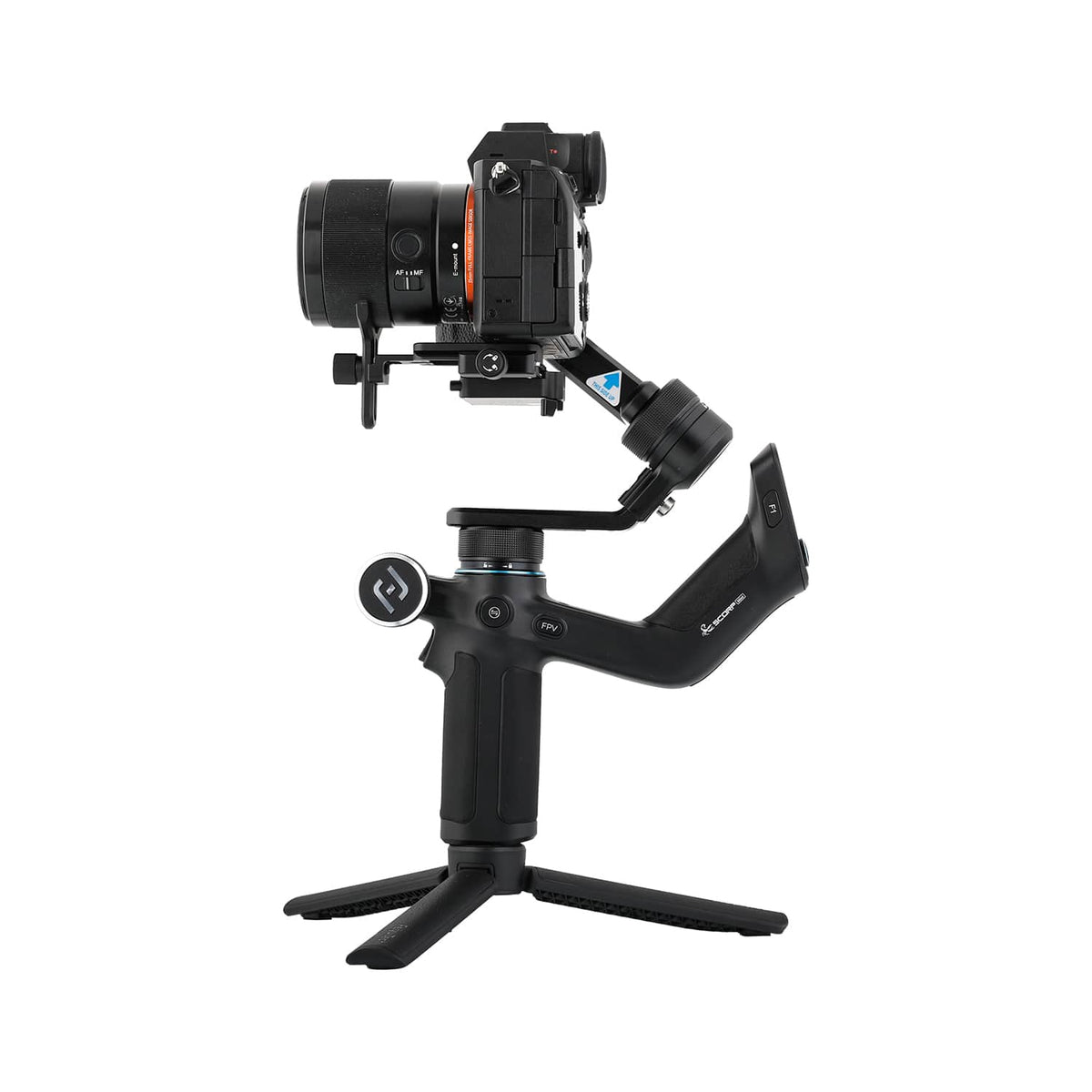 FeiyuTech SCORP Mini P Kit Gimbal Stabilizer Für Smartphone, AI Tracking, PD Fast Charge & Multifunktion Knopf, Max. Traglast 520g, Für IPhone 14 Pro Max & Android, YouTube, TikTok