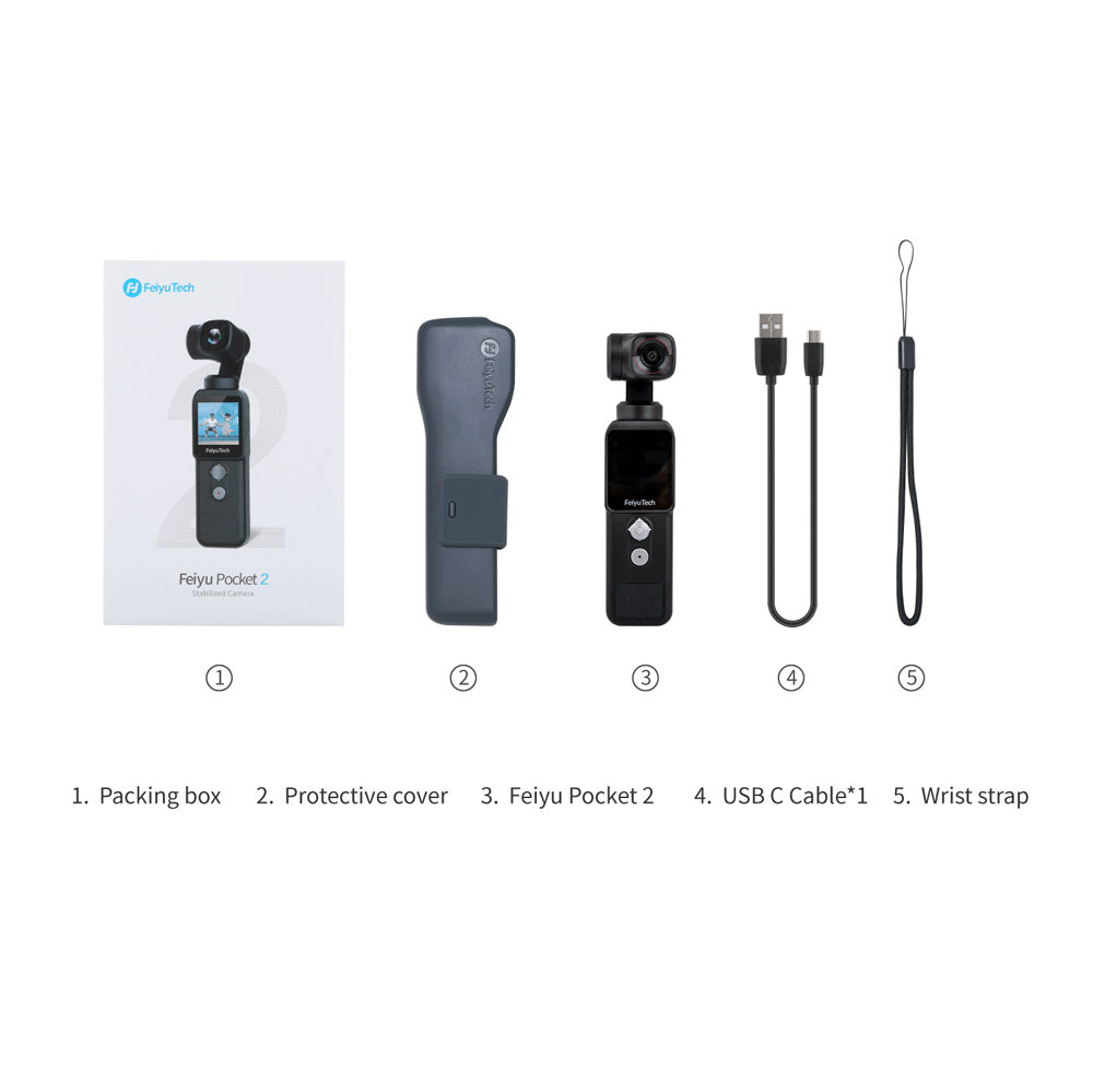 Feiyu Pocket 2 kit & accessories