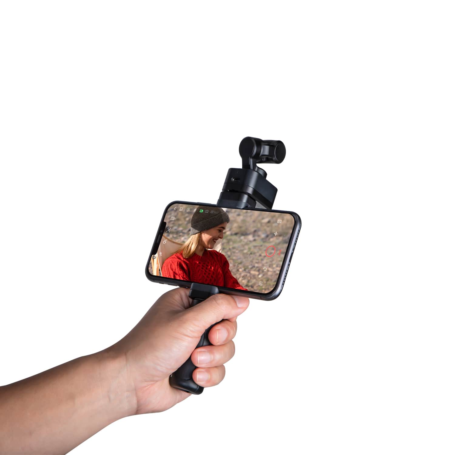 Smartphone-Halterung für die Feiyu Pocket 3 Kamera