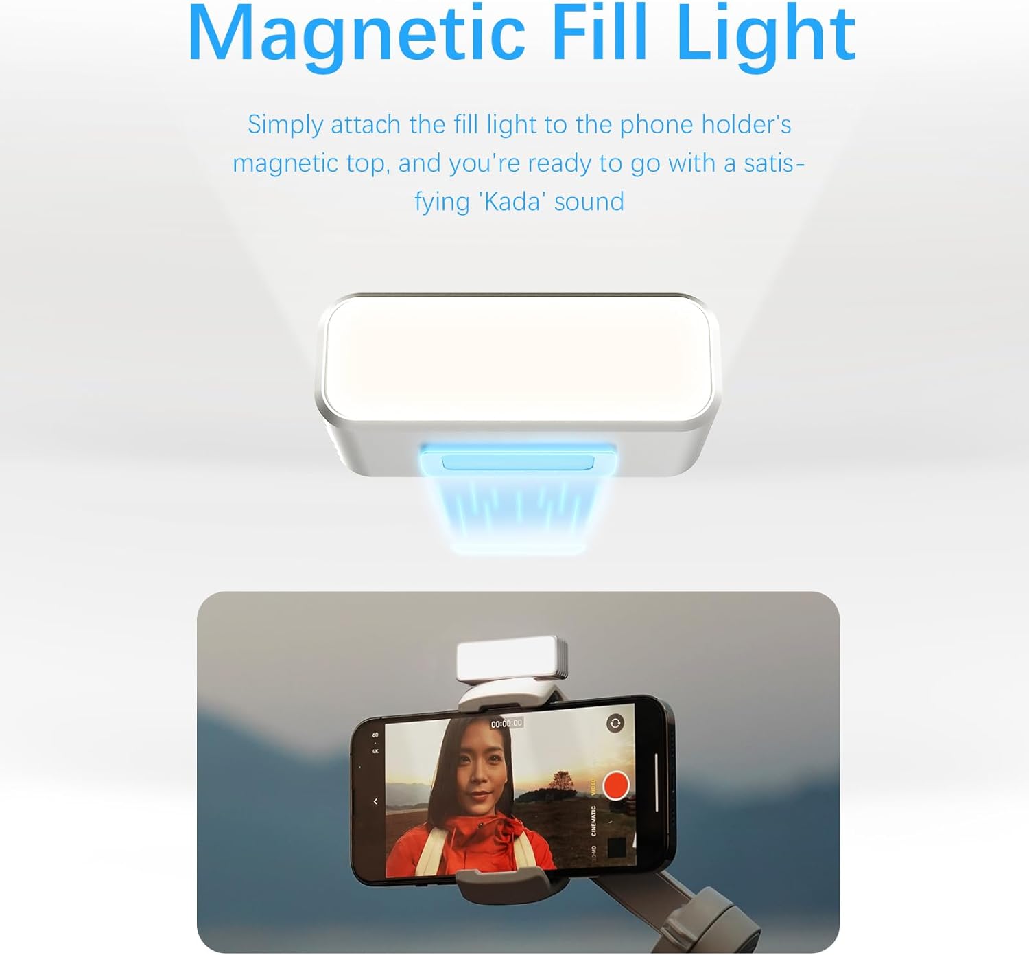 Wireless Magnetic Fill Light For SCORP Mini /Vimble /VB Series