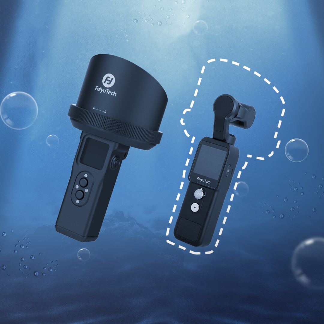 IPX8 Diving Waterproof Case for Feiyu Pocket 2