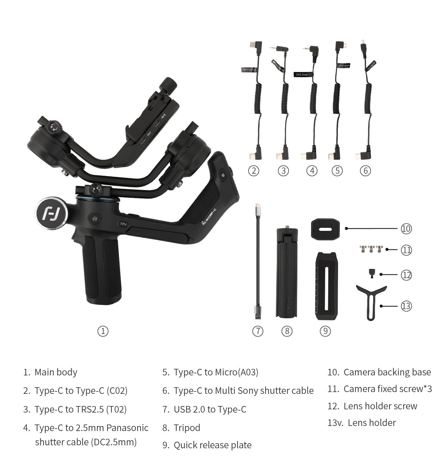 View Scorp Feiyu SCORP-C | View Specs, Price, Reviews Here – FeiyuTech