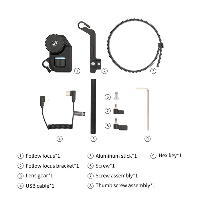 Brushless Follow Focus Motor For SCORP Series